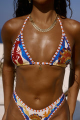 Barcelona Bikini Top in Thalassa