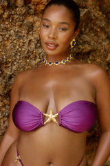Belize Bikini Top in Violetta