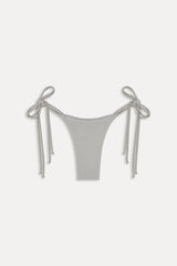 x JENNIE Mabel Satin Bikini Bottom - Moon