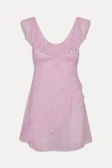 Be Mine Chiffon Mini Dress - Love Drop