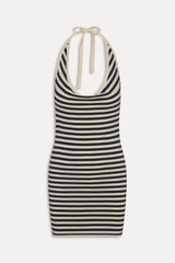 Moon Cloud Knit Mini Dress - Barefoot Stripe