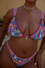 Prague Bikini Top in Taormina