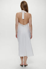 Darcy Satin Midi Dress - Sleepy Angel