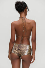 x Devon Lee Carlson Nick Triangle Bikini Top - Rawr