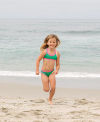 Kids Ireland Sporty Rainbow Embroidered Bikini