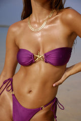Belize Bikini Top in Violetta