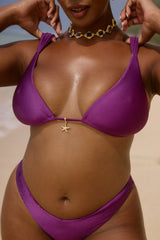 Cyprus Bikini Top in Violetta