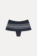 Clover Swim Skirt - Malibu Blue