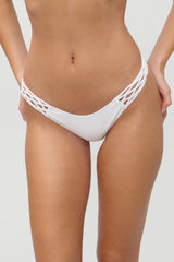 x JENNIE Encore Micro Bikini Bottom - Optic White