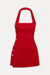West Cotton Wrap Mini Dress - Barn Dance