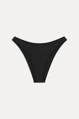 x JENNIE Dove Beaded Bikini Bottom - Black