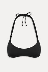 x JENNIE Hana Halter Bikini Top - Black