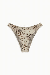 x JENNIE Dove Reversible Bikini Bottom - Marrakesh