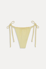 x JENNIE Tia Ribbed Bikini Bottom - Honeycomb