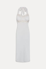 Darcy Satin Midi Dress - Sleepy Angel