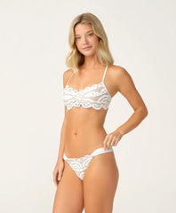Water Lily Lace Bralette Bikini Top