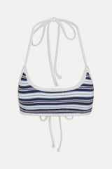 x JENNIE Star Knit Bikini Top - Arctic Stripe