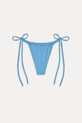Tia Skimpy String Bikini Bottom - Capri Sky