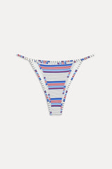 Luna Striped Bikini Bottom - St. Tropez Stripe