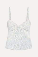 Laura Silk Camisole - French Pearl