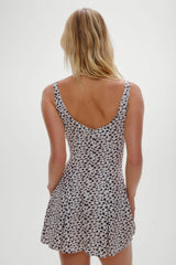 Siren Floral Mini Dress - Pasture