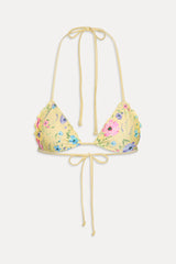 x Devon Lee Carlson Tidal Halter Bikini Top - Bellissima