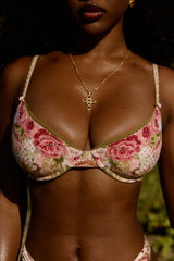 Lefkada Bikini Top in Cherie