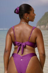 Ventura Bikini Top in Violetta