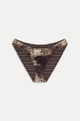 Catalina Reversible Bikini Bottom - Saddle Up