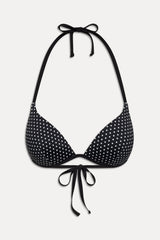 x Khy Camila Push Up Bikini Top - Moonlit Dot
