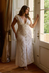 Aloura Maxi Dress in Lumiere