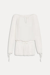 x Paige Lorenze Forever Yours Chiffon Mini Dress - Sunday Ceremony
