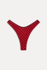 x JENNIE Full Moon Bikini Bottom - Spring Stripe