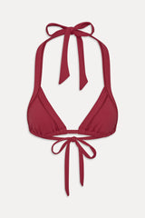 Taite Triangle Bikini Top - Vino