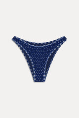Presley High Waisted Bikini Bottom - Starry Night