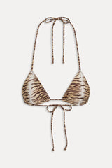 x Devon Lee Carlson Nick Triangle Bikini Top - Rawr