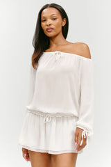 x Paige Lorenze Forever Yours Chiffon Mini Dress - Sunday Ceremony