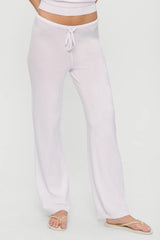 Mellow Knit Pants - White