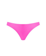 Vivid Pink Basic Ruched Bottom