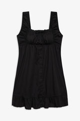 Marilyn Babydoll Dress - Black