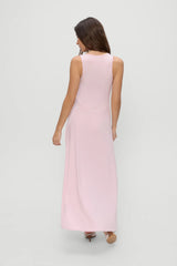 Eva Embroidered Maxi Dress - Ballerina