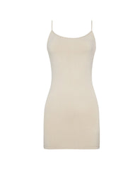 Luxe Layers Nude Slip Dress