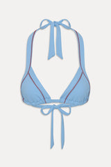 Taite Triangle Bikini Top - Capri Sky