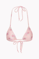 Nick Skimpy Triangle Bikini Top - Fresh Rose