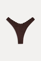 Full Moon Suede Bikini Bottom - Desert Suede